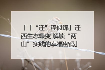 「“迁”程似锦」迁西生态蝶变 解锁“两山”实践的幸福密码