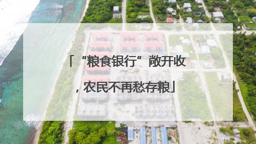 “粮食银行”敞开收，农民不再愁存粮