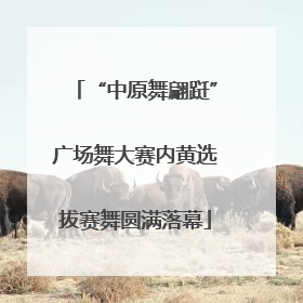“中原舞翩跹”广场舞大赛内黄选拔赛舞圆满落幕