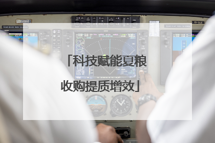 科技赋能夏粮收购提质增效