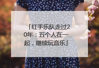 红手乐队走过20年：五个人在一起，继续玩音乐
