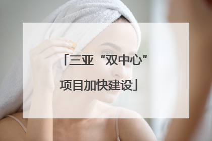 三亚“双中心”项目加快建设
