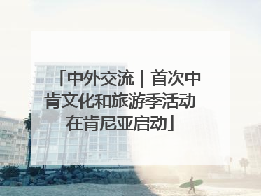 中外交流｜首次中肯文化和旅游季活动在肯尼亚启动