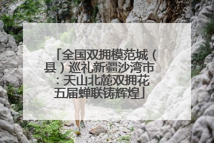 全国双拥模范城（县）巡礼新疆沙湾市：天山北麓双拥花 五届蝉联铸辉煌