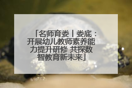 名师育娄丨娄底：开展幼儿教师素养能力提升研修 共探数智教育新未来