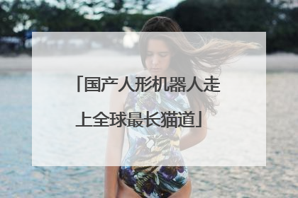 国产人形机器人走上全球最长猫道