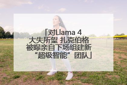 对Llama 4大失所望 扎克伯格被曝亲自下场组建新“超级智能”团队