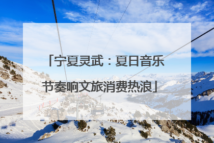 宁夏灵武：夏日音乐节奏响文旅消费热浪