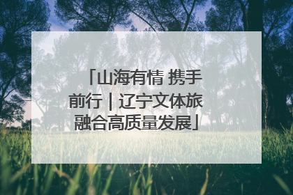 山海有情 携手前行｜辽宁文体旅融合高质量发展