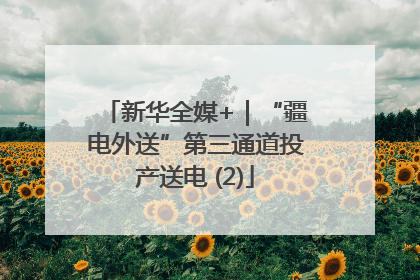 新华全媒+｜“疆电外送”第三通道投产送电 (2)