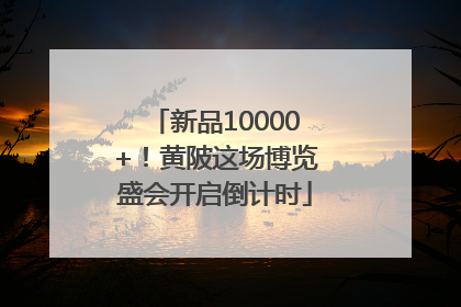新品10000+！黄陂这场博览盛会开启倒计时