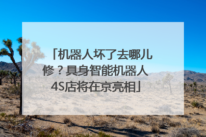 机器人坏了去哪儿修？具身智能机器人4S店将在京亮相