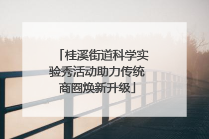 桂溪街道科学实验秀活动助力传统商圈焕新升级