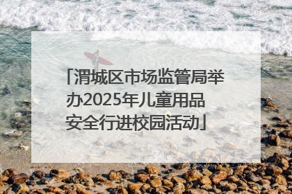 渭城区市场监管局举办2025年儿童用品安全行进校园活动