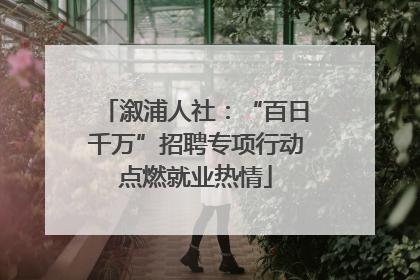 溆浦人社：“百日千万”招聘专项行动点燃就业热情