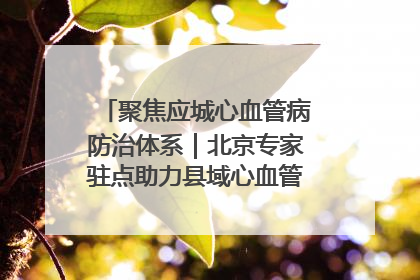 聚焦应城心血管病防治体系｜北京专家驻点助力县域心血管诊疗技术突破