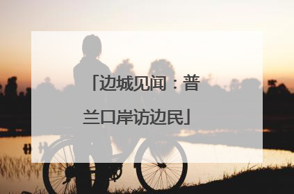 边城见闻：普兰口岸访边民
