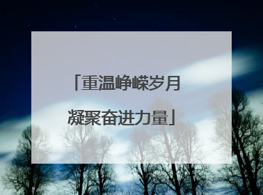 重温峥嵘岁月 凝聚奋进力量