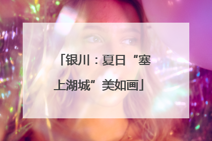 银川：夏日“塞上湖城”美如画