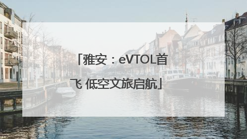 雅安：eVTOL首飞 低空文旅启航