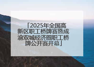2025年全国高新区职工桥牌赛暨成渝双城经济圈职工桥牌公开赛开幕