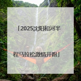 2025沈阳和河半程马拉松激情开跑