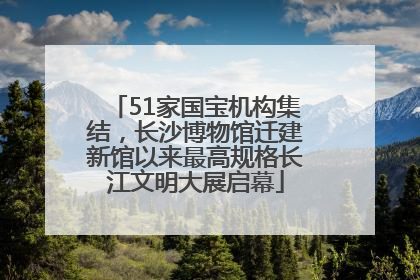 51家国宝机构集结，长沙博物馆迁建新馆以来最高规格长江文明大展启幕